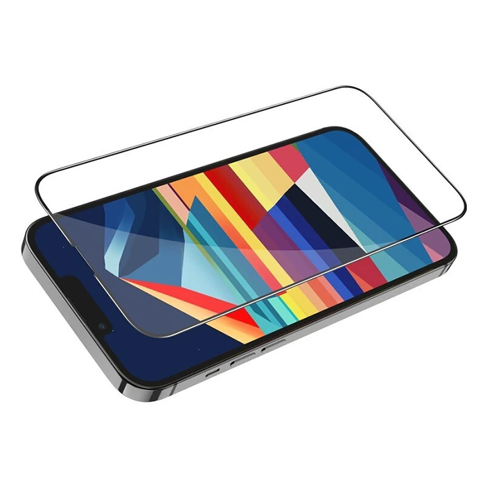 HOCO iPhone 15 Full 5D HD Tempered Kırılmaz Cam Ekran Koruyucu 25 Adet Set-(1903)