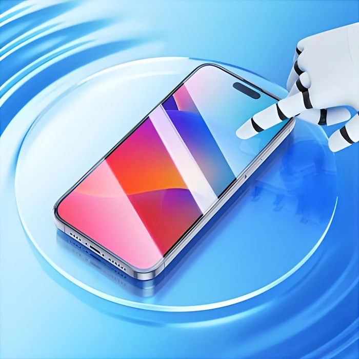 HOCO iPhone 15 Plus için HD Silk Screen Cam Koruyucu-(1903)