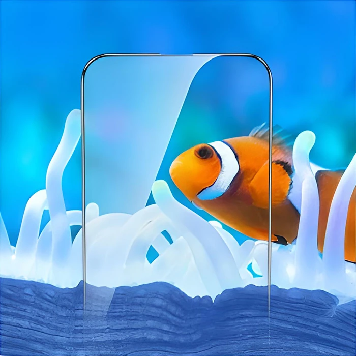 HOCO iPhone 15 Plus için HD Silk Screen Cam Koruyucu-(1903)