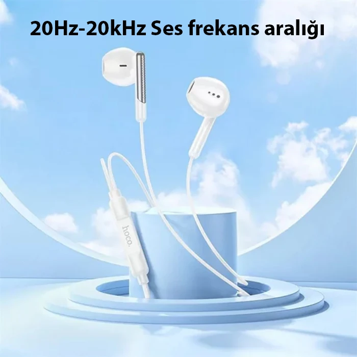 HOCO M123 Kulakiçi Mikrofonlu Kablolu Type-C Kulaklık-(1903)