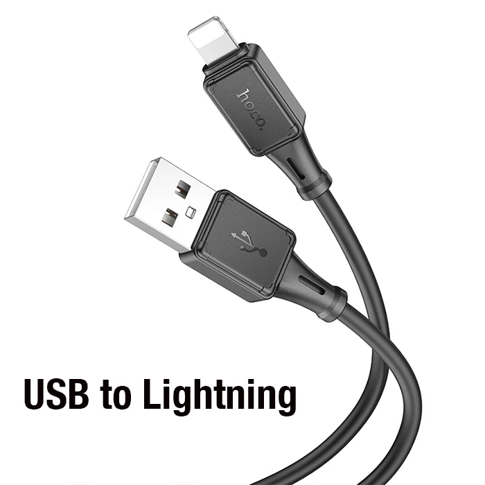 HOCO X101 USB to iPhone Lightning 2.4A Hızlı Şarj ve Data Kablosu-(1903)