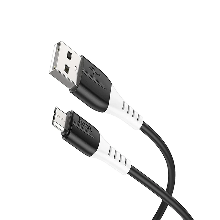 HOCO X82 Micro USB to USB 2.4A Silikon Data ve Şarj Kablosu-(1903)