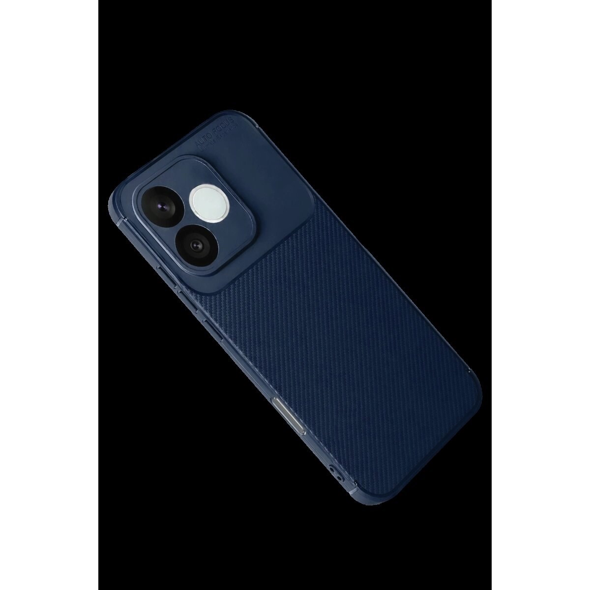 Huawei Honor 600 Lite Auto Focus Karbon Kapak - Lacivert