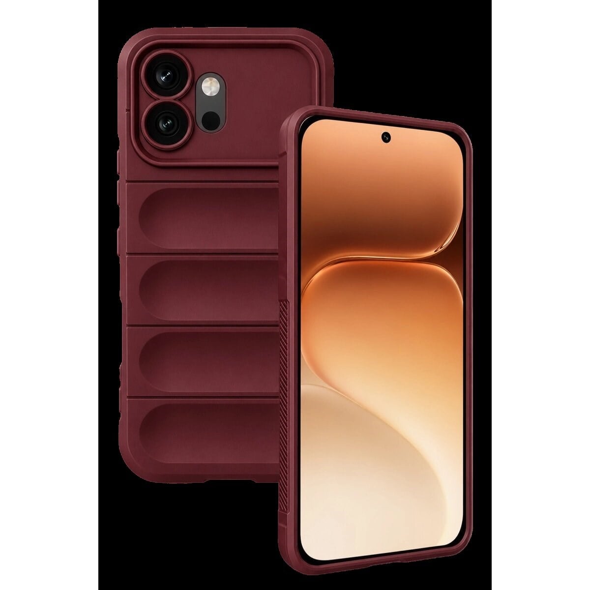 Huawei Honor 600 Optimum Silikon - Bordo