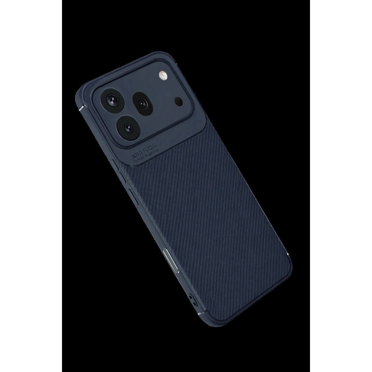 Huawei Honor 600 Pro Auto Focus Karbon Kapak - Lacivert