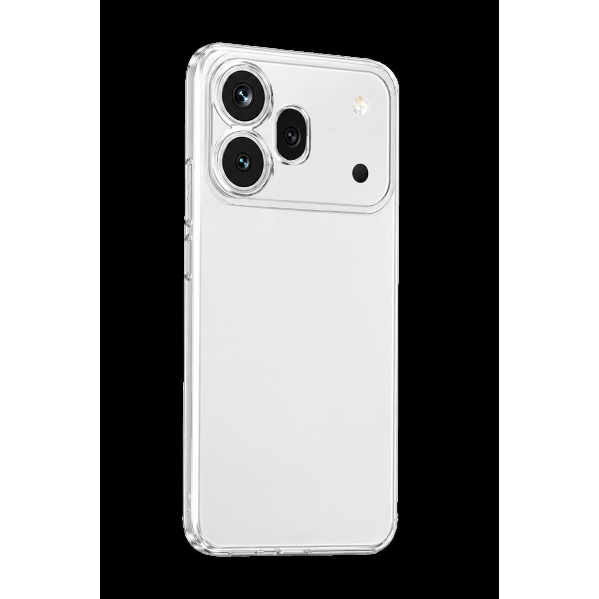 Huawei Honor 600 Pro Lüx Şeffaf Silikon - Şeffaf