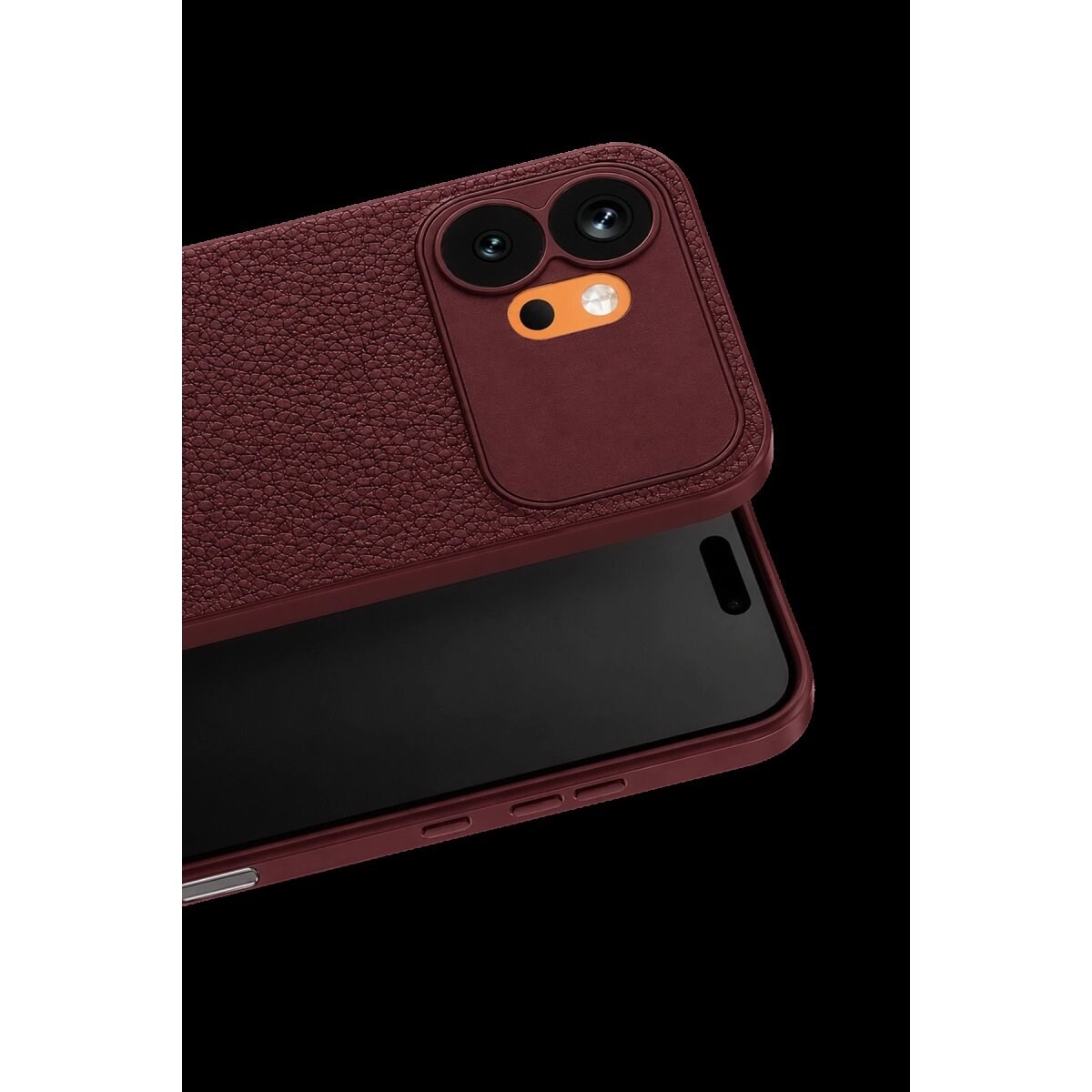 Huawei Honor 600 Thermax Silikon Kılıf - Bordo