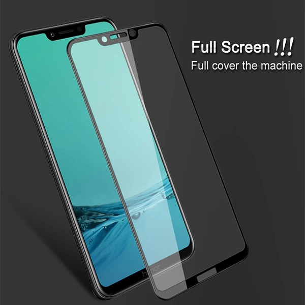 Huawei Honor Play Full Glue Tempered Full Cam Ekran Koruyucu-(1903)