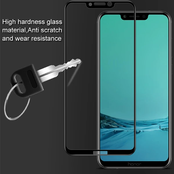 Huawei Honor Play Full Glue Tempered Full Cam Ekran Koruyucu-(1903)