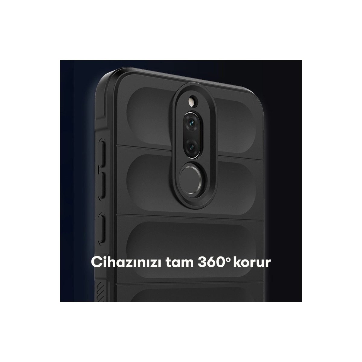 Huawei Mate 10 Lite Kılıf Optimum Silikon - Kırmızı