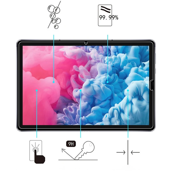 Huawei Mate Pad T10S 10.1 Tempered Cam Ekran Koruyucu-(1903)