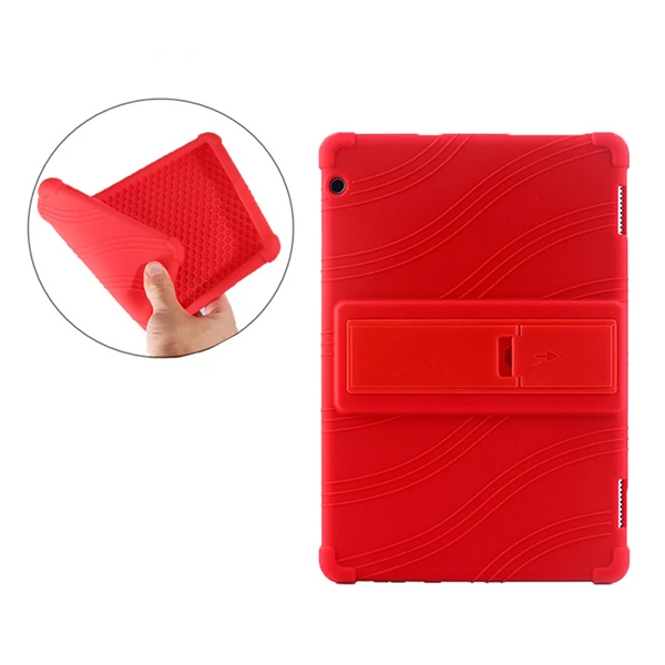 Huawei Mediapad T510 Standlı Silikon Kılıf-(1903)
