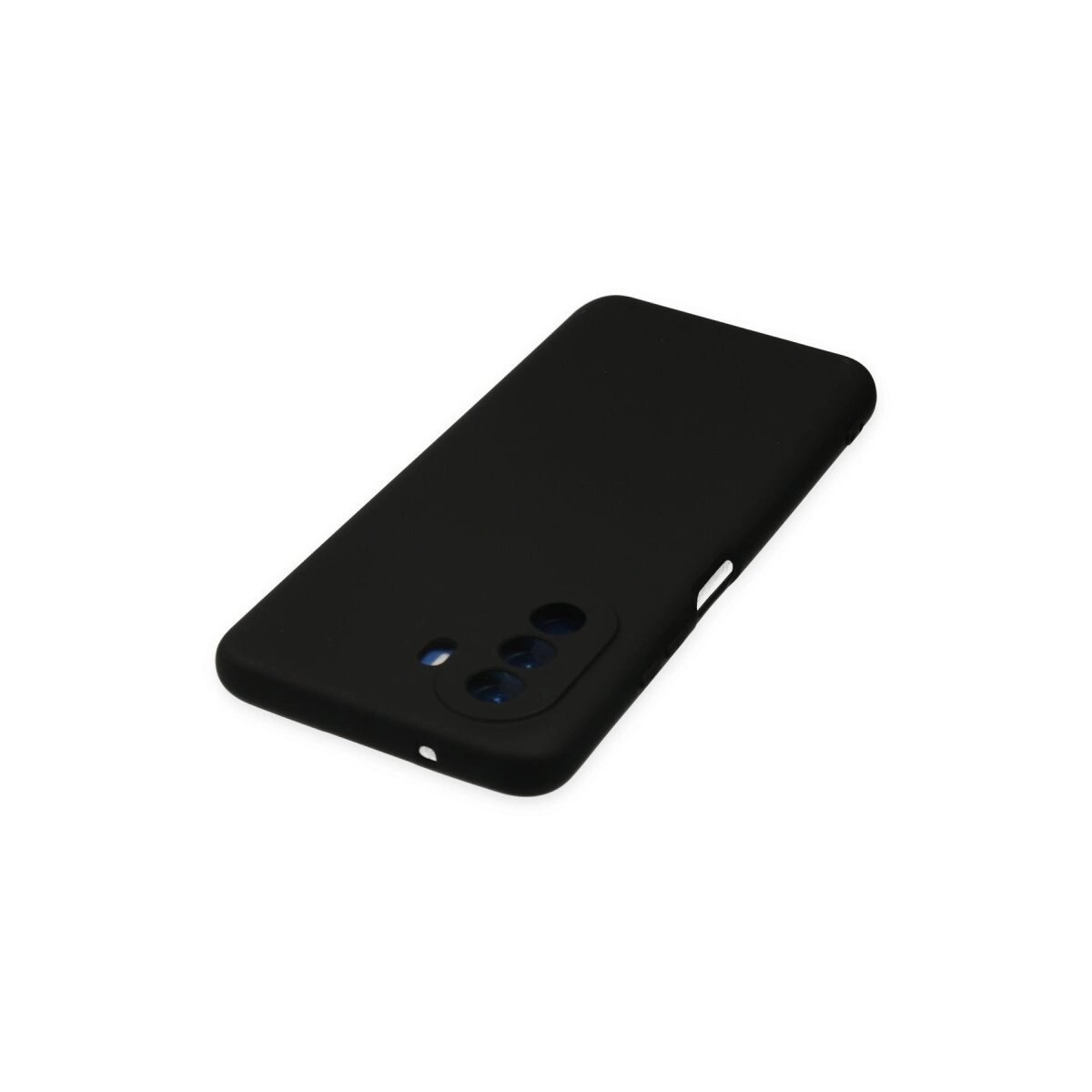 Huawei Nova Y70 Kılıf Nano İçi Kadife Silikon - Siyah
