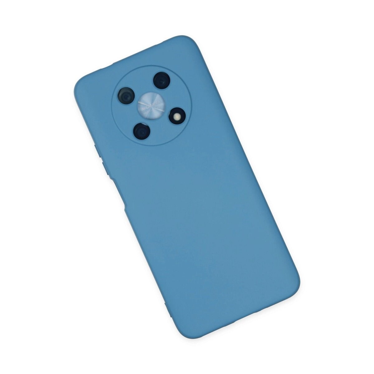 Huawei Nova Y90 Kılıf Nano İçi Kadife Silikon - Mavi