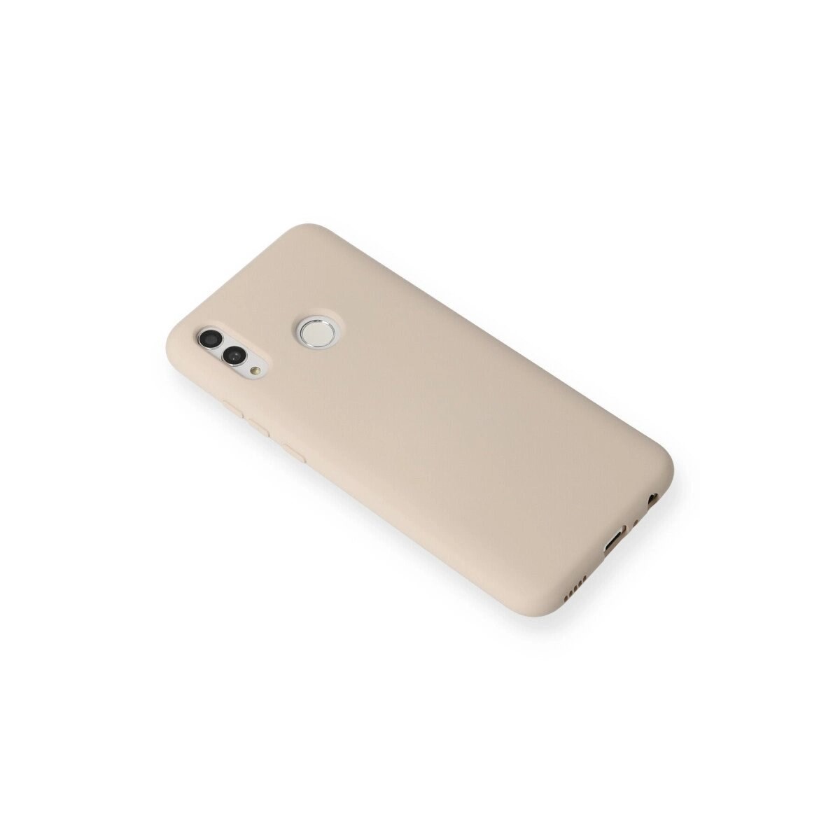 Huawei P Smart 2019 Kılıf Nano İçi Kadife Silikon - Pudra