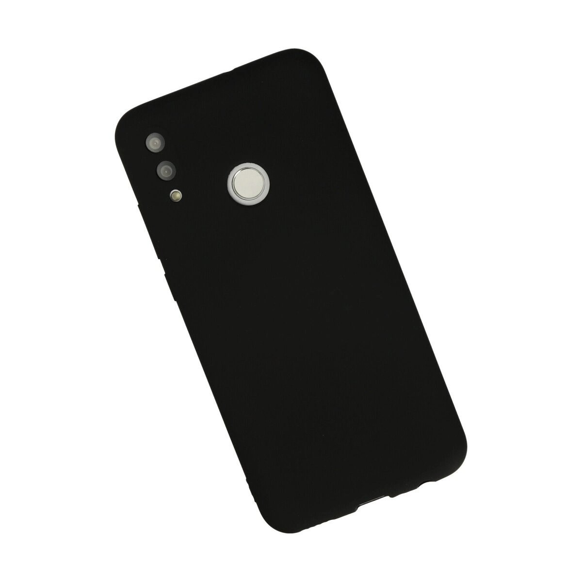 Huawei P Smart 2019 Kılıf Nano İçi Kadife Silikon - Siyah