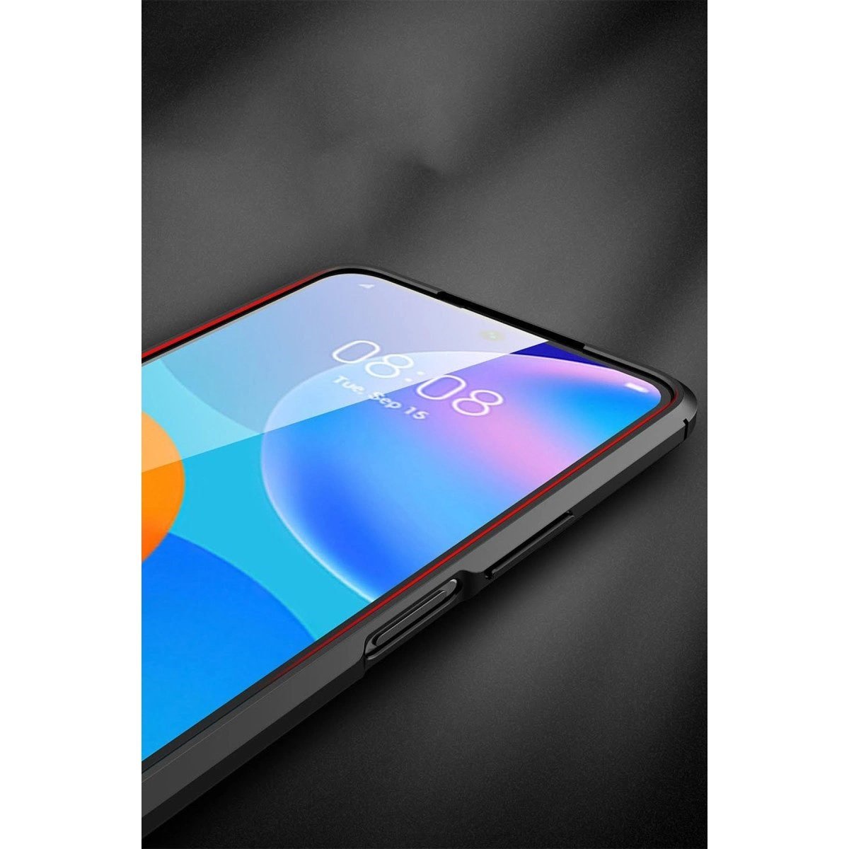 Huawei P Smart 2021 Kılıf Auto Focus Kapak - Lacivert
