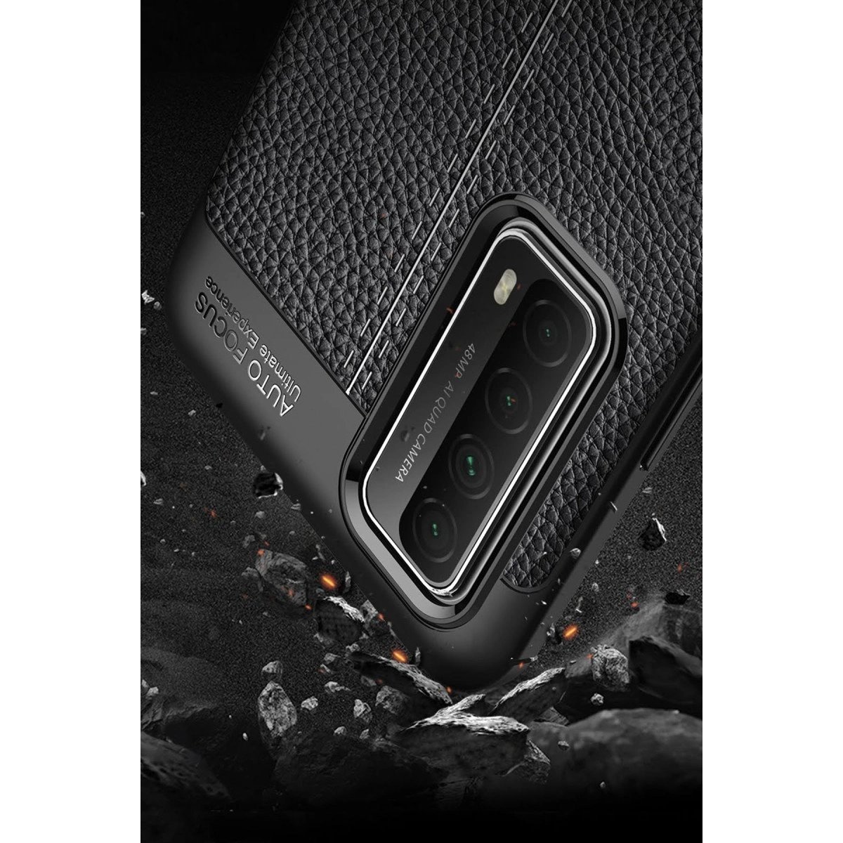 Huawei P Smart 2021 Kılıf Auto Focus Kapak - Lacivert