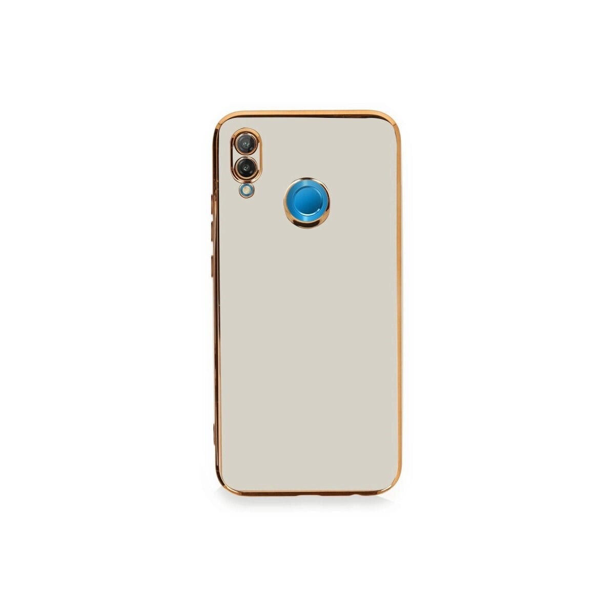 Huawei P20 Lite Kılıf Volet Silikon - Beyaz