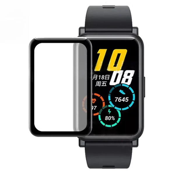 Huawei Watch FİT 3D Full Kaplama Ekran Koruyucu PET+PMMA-(1903)