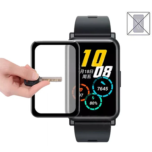 Huawei Watch FİT 3D Full Kaplama Ekran Koruyucu PET+PMMA-(1903)