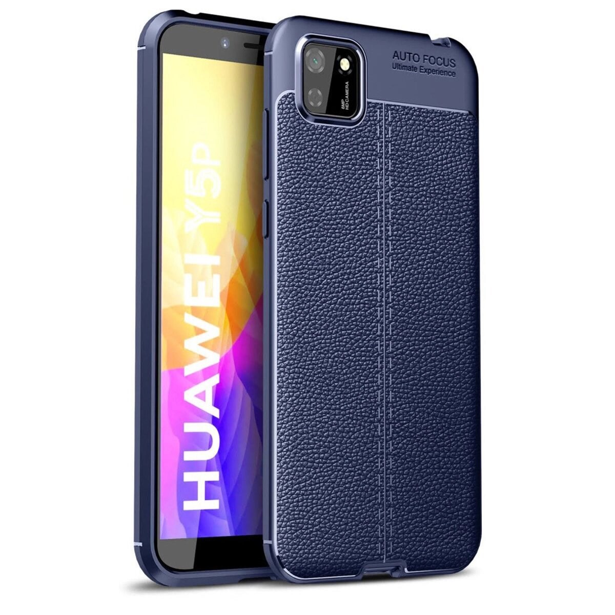Huawei Y5p Kılıf Auto Focus Kapak - Lacivert