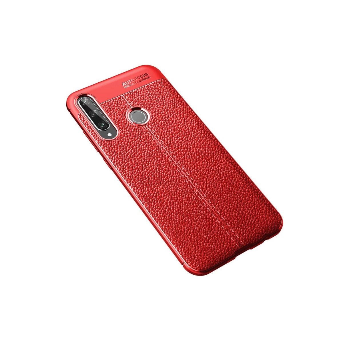 Huawei Y6p Kılıf Auto Focus Kapak - Kırmızı