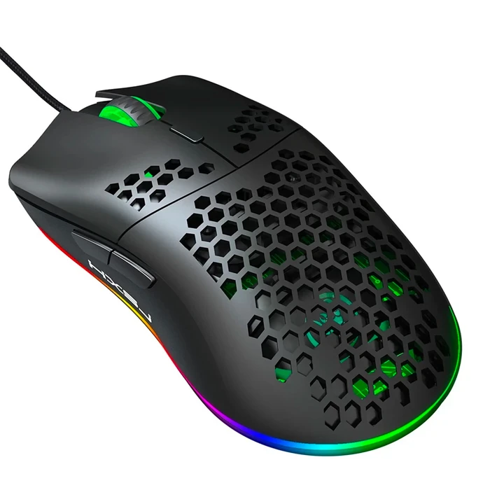 HXSJ J900 USB Kablolu RGB Dpi Oyuncu Mouse Gaming Mouse-(1903)