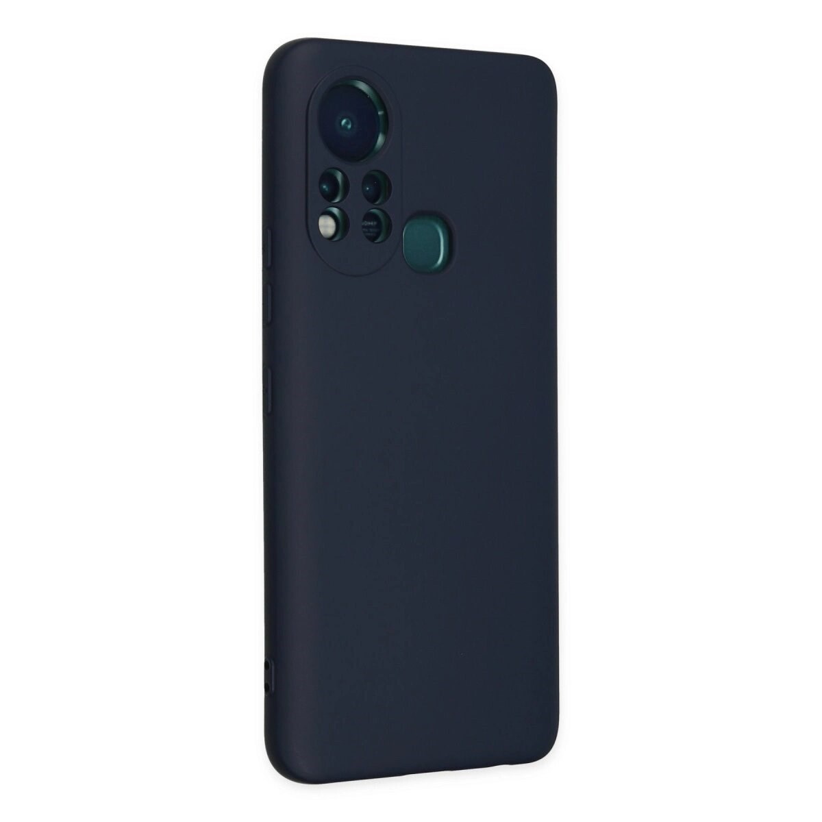 İnfinix Hot 11s Kılıf Nano İçi Kadife Silikon - Lacivert