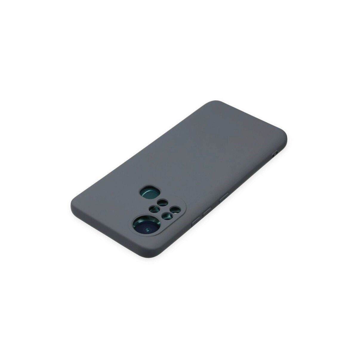 İnfinix Hot 11s Kılıf Nano İçi Kadife Silikon - Gri
