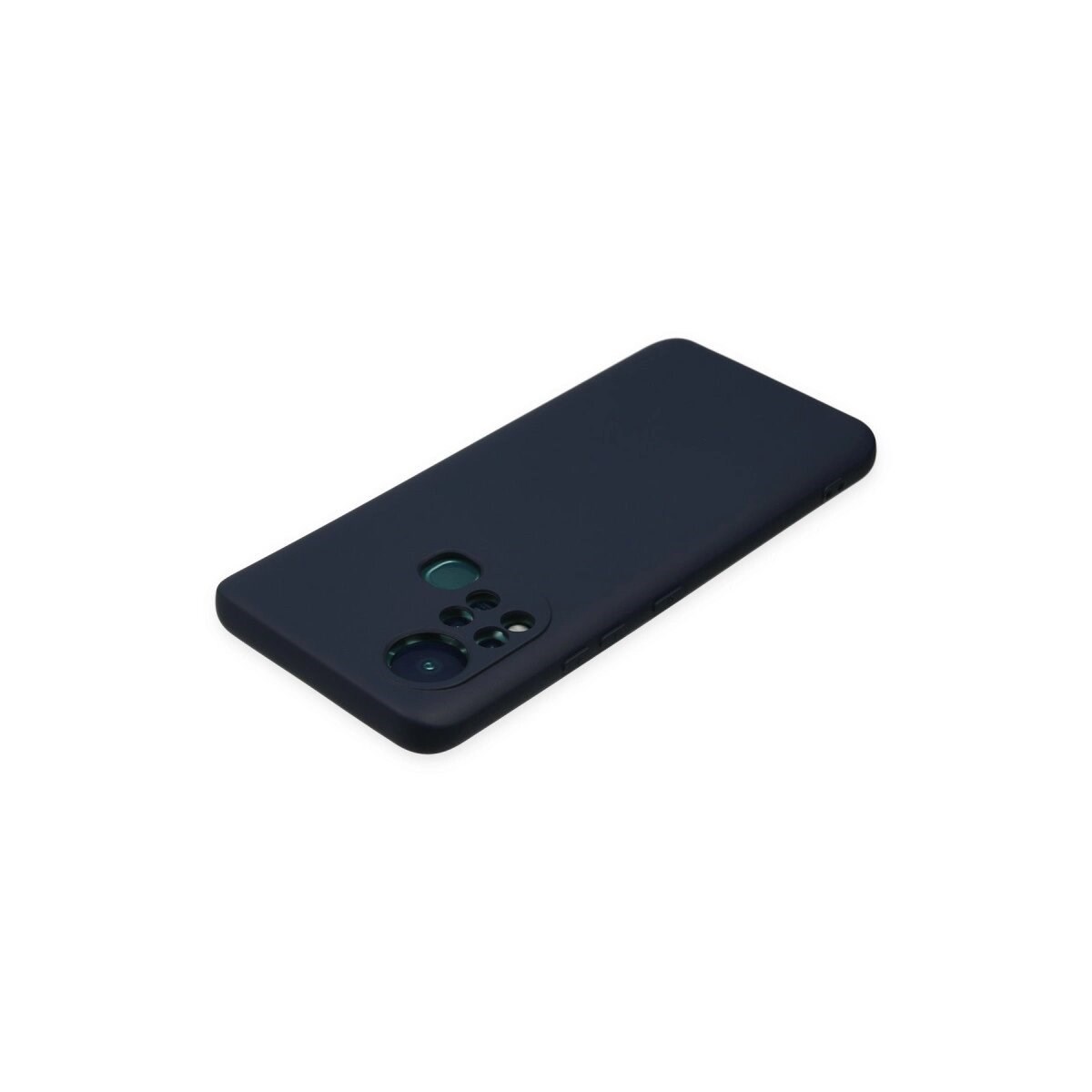 İnfinix Hot 11s Kılıf Nano İçi Kadife Silikon - Lacivert
