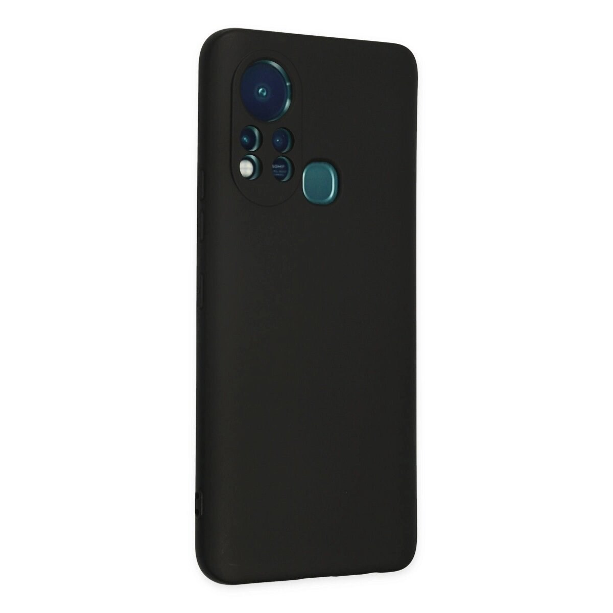 İnfinix Hot 11s Kılıf Nano İçi Kadife Silikon - Siyah