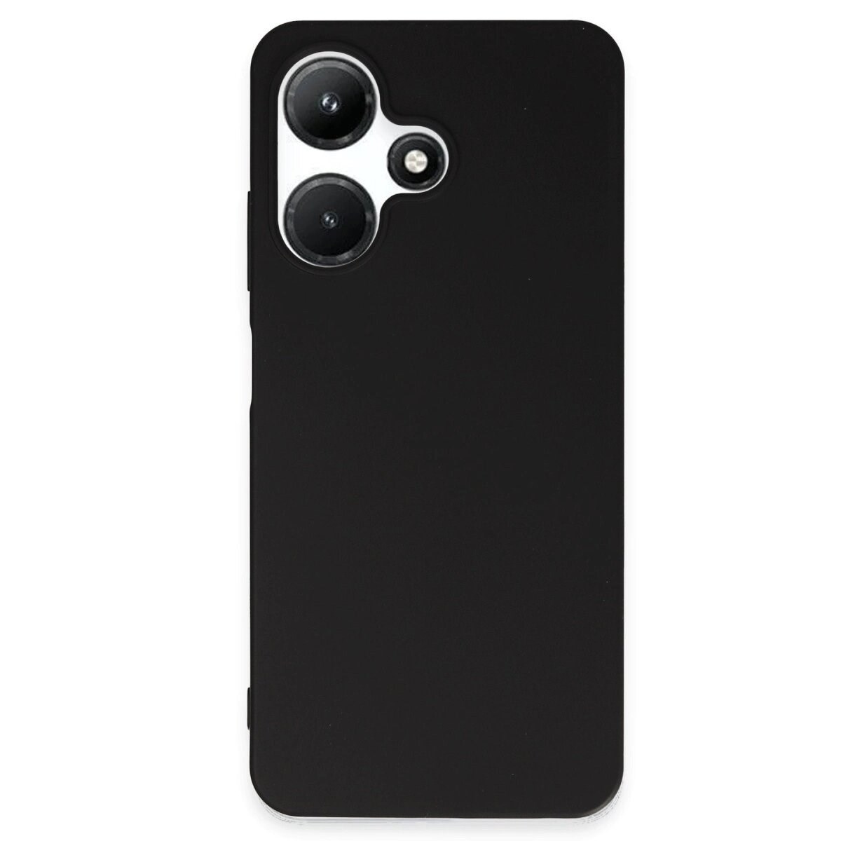 İnfinix Hot 30i Kılıf First Silikon - Siyah