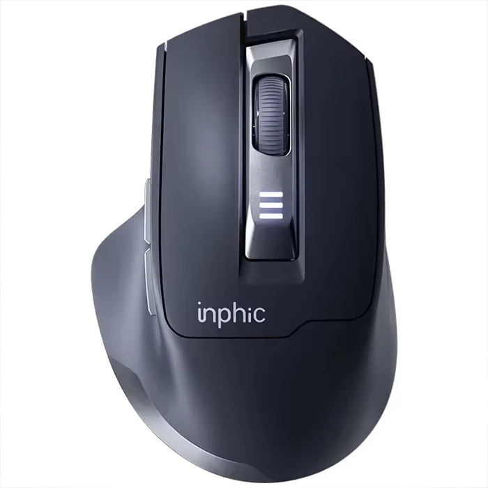 İNPHİC M9 Kablosuz Fare Ergonomik Şarj Edilebilir Sessiz Kullanım 2.4G 500 mAh USB Mouse-(1903)