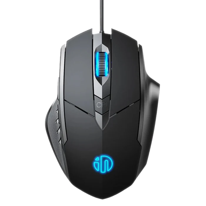 İNPHİC W1 Sessiz Tıklama Özellikli Ergonomik Kablolu Oyun Mouse Fare 1200/7200DPI-(1903)