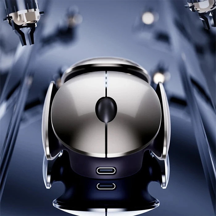 İNPHIC X2 Üç Modlu Oyun Faresi 800-2400DPI RGB Işık 2.4G /BT4.0/BT5.0 Sessiz-(1903)