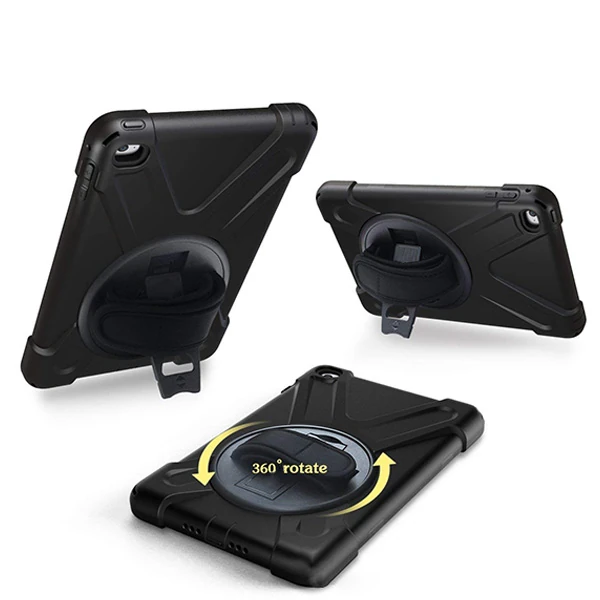 İpad Mini 4/ 5 Shockproof 3 Katmanlı Standlı Zırh Kılıf-(1903)