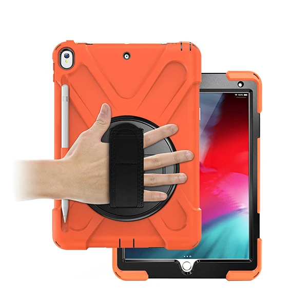 İPad Pro 10.5 Air10.5 2019 Kalem Yerli Standlı Zırh Kılıf Shockproof case-(1903)