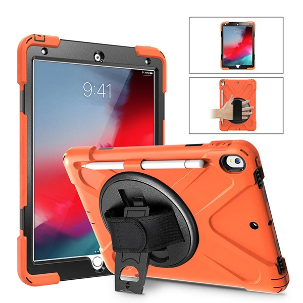 İPad Pro 10.5 Air10.5 2019 Kalem Yerli Standlı Zırh Kılıf Shockproof case-(1903)