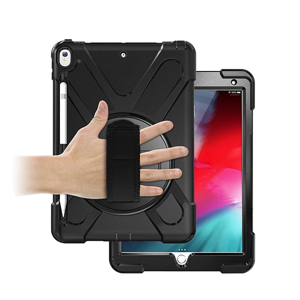 İPad Pro 10.5 Air10.5 2019 Kalem Yerli Standlı Zırh Kılıf Shockproof case-(1903)