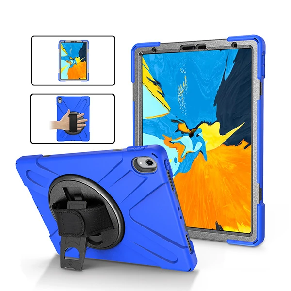 İpad Pro 11 İnch (2021-2020-2018)3 Katmanlı Standlı Zırh Kılıf-(1903)