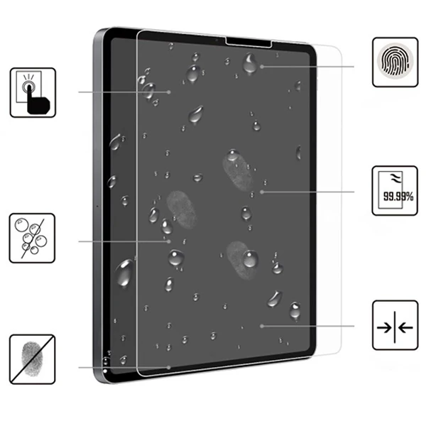 İPad Pro 12.9 2021-2020-2018 Tempered Cam Ekran Koruyucu-(1903)