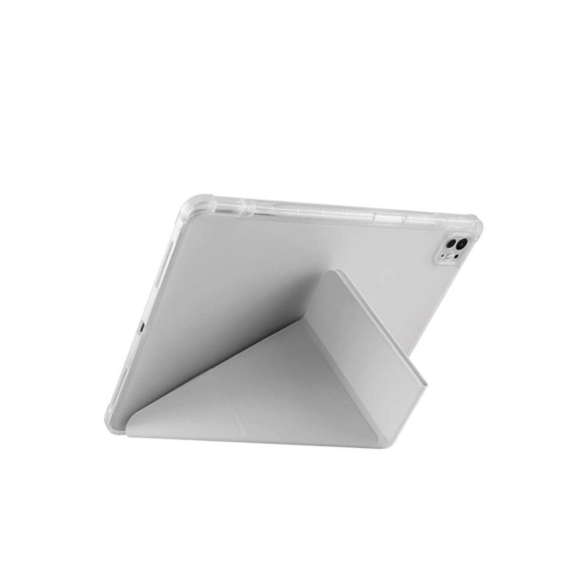 İpad Pro 13 (2024) Kılıf Kalemlikli Mars Tablet Kılıfı - Rose Gold