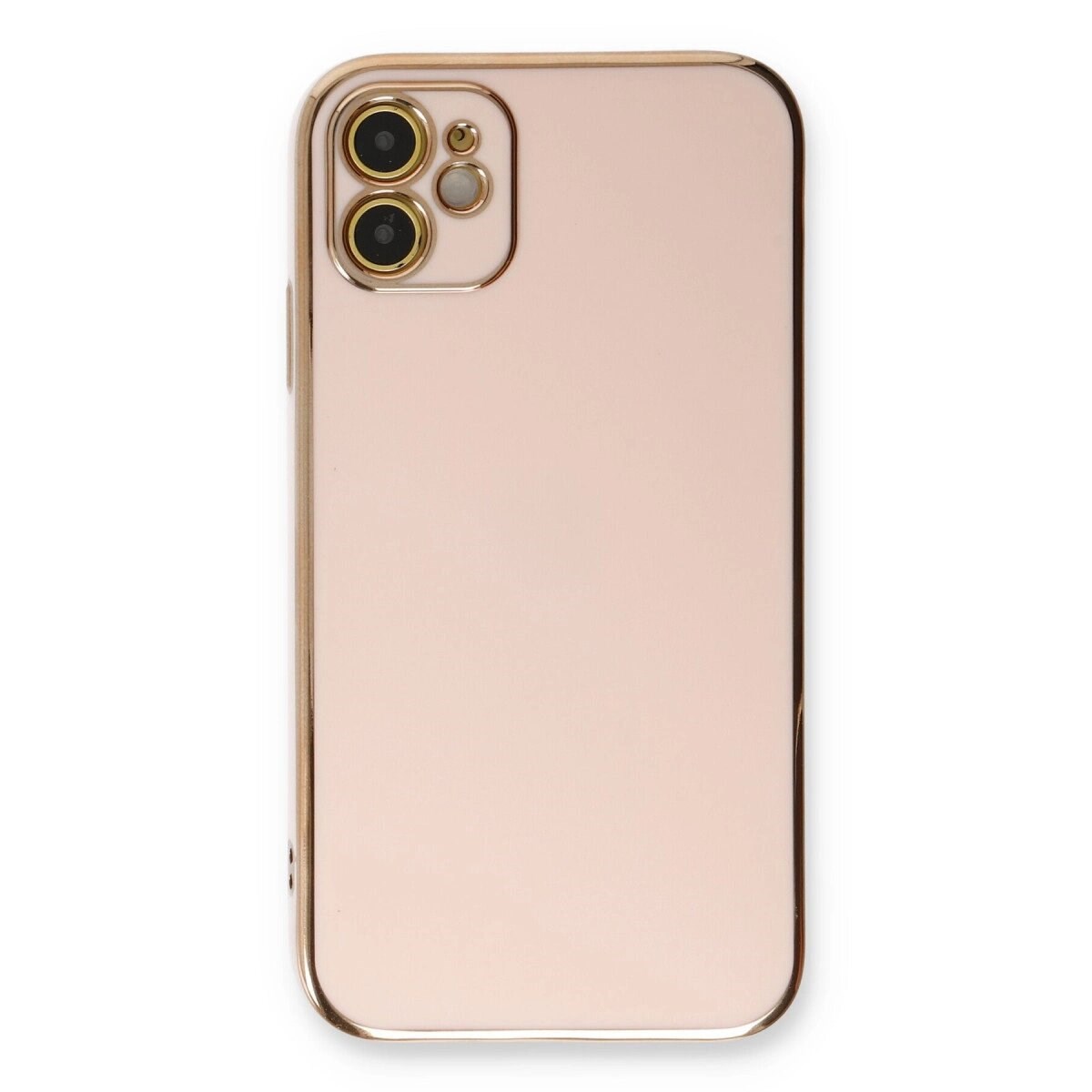 İphone 11 Kılıf Volet Silikon - Pembe