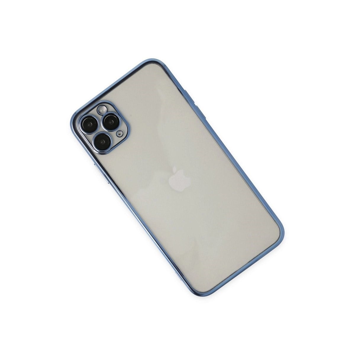 İphone 11 Pro Kılıf Razer Lensli Silikon - Açık Mavi