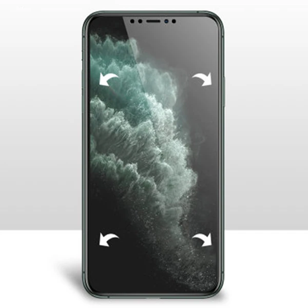 İPhone 11 Pro Max 6.7 Film Ön Arka Full Koruyucu Membran Nano Hidrojel Koruyucu Set-(1903)