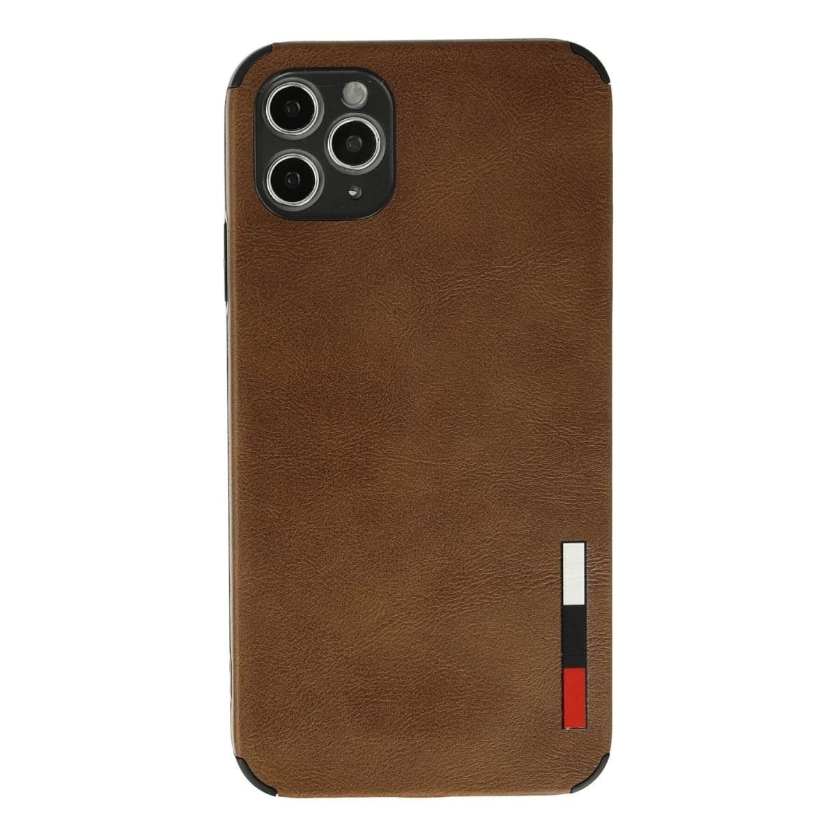 İphone 11 Pro Max Kılıf Loop Deri Silikon - Kahverengi