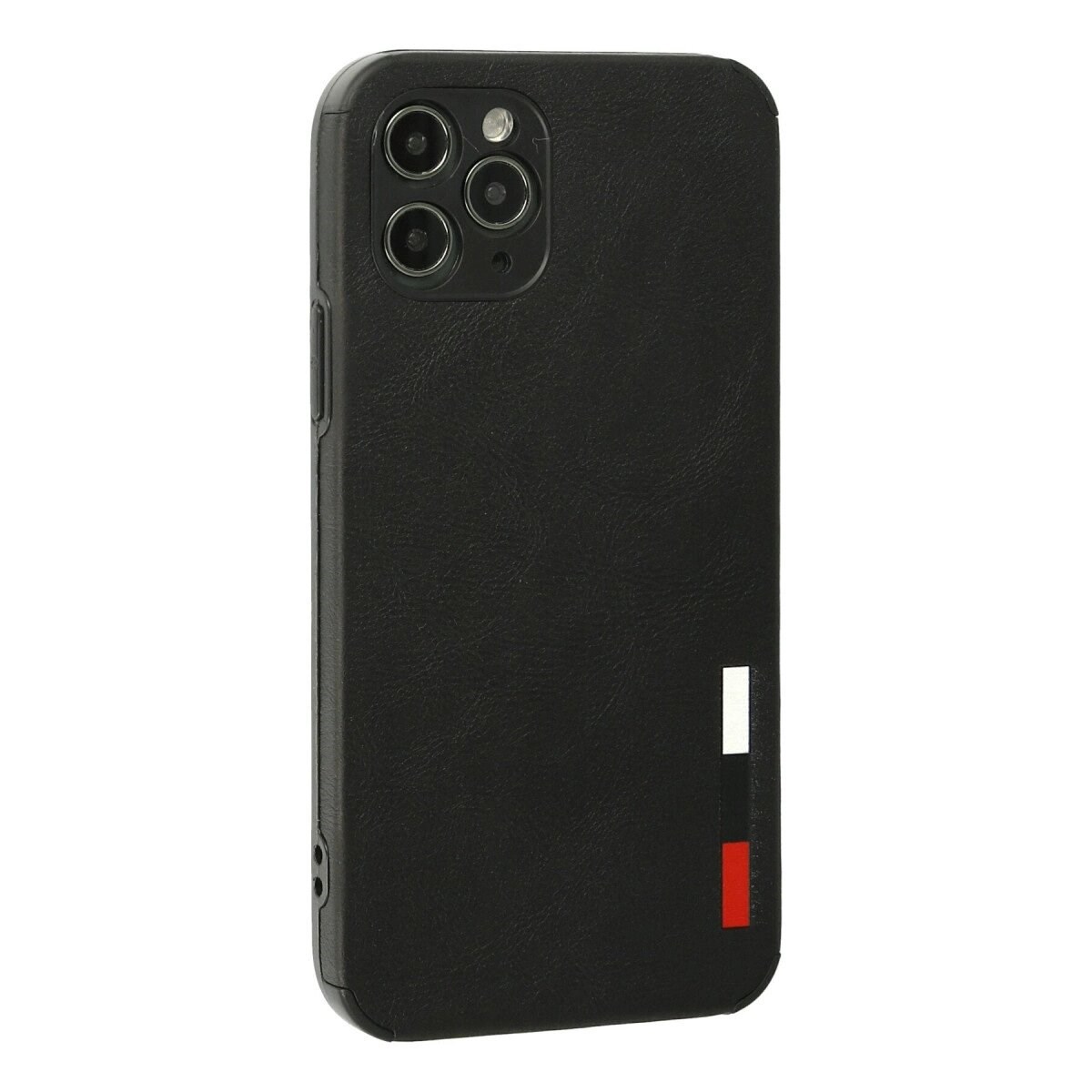 İphone 11 Pro Max Kılıf Loop Deri Silikon - Siyah