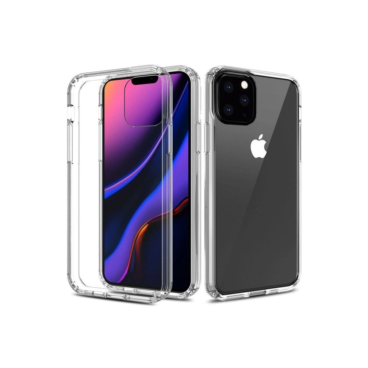 İphone 11 Pro Max Kılıf Lüx Şeffaf Silikon