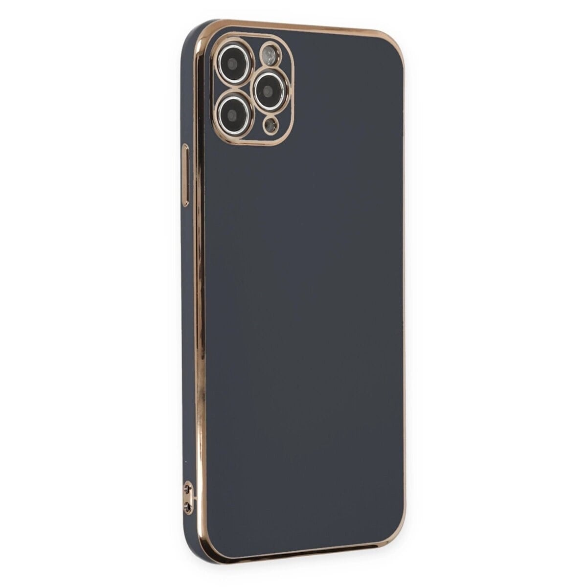 İphone 11 Pro Max Kılıf Volet Silikon - Siyah